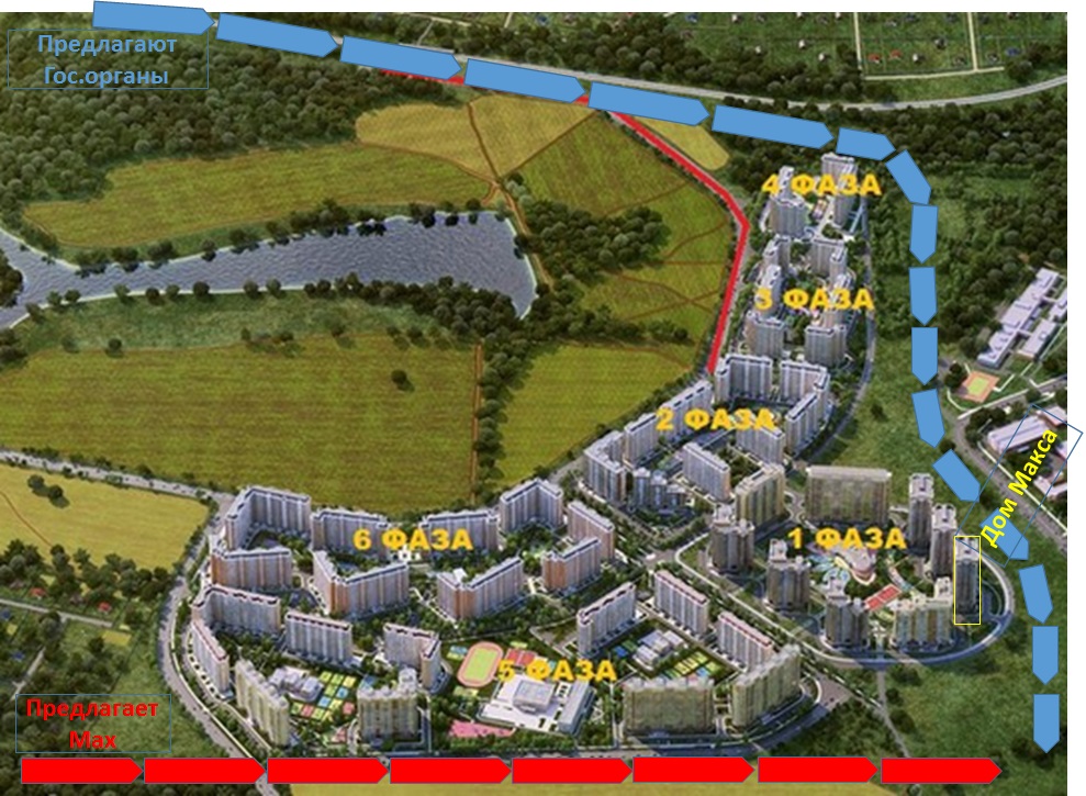 Ближнее переделкино план застройки района до 2025